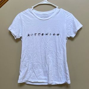 Kittenish tee